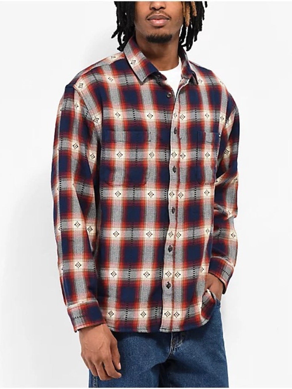 Vans Elmbrook long-sleeve Cotton flannel shirt